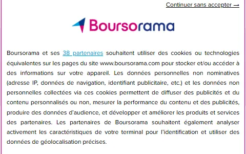Boursorama status preview image
