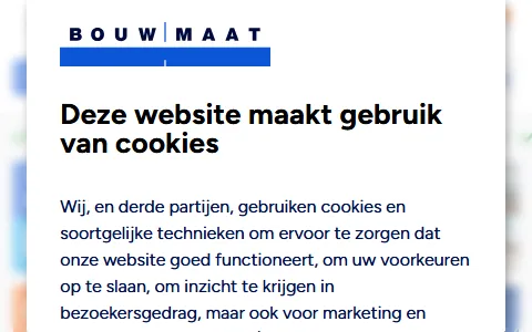 Bouwmaat status preview image