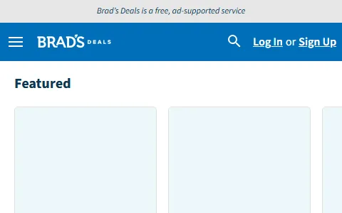 Brad's Deals status preview image