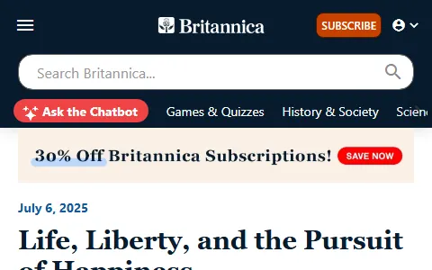 Encyclopædia Britannica status preview image