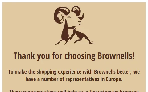 Brownells status preview image