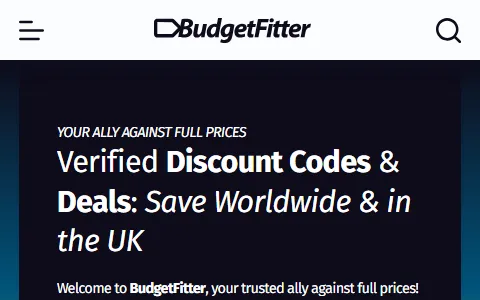 BudgetFitter status preview image