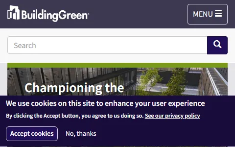 BuildingGreen status preview image