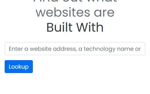 BuiltWith status preview image