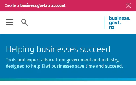 Business.govt.nz status preview image