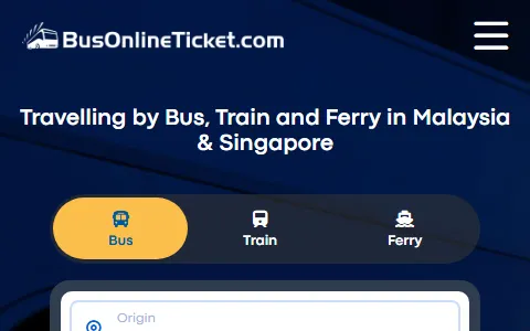Bus Online Ticket Malaysia & Singapore status preview image