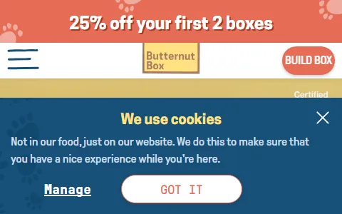 Butternut Box status preview image