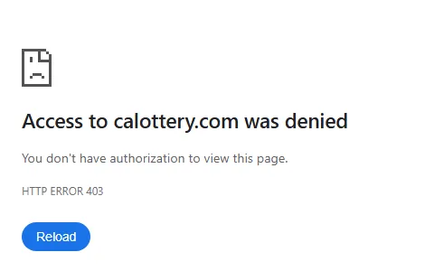 Calottery status preview image