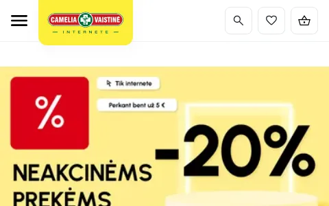 Camelia vaistinė status preview image