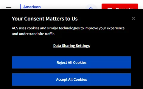 American Cancer Society status preview image