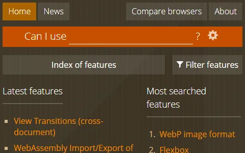Can I Use status preview image