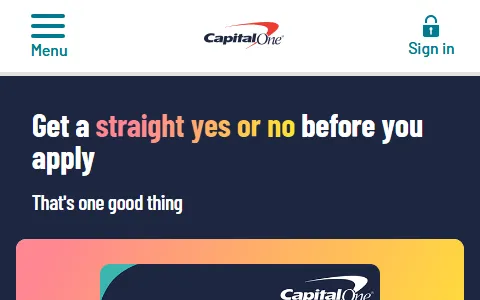 Capital One status preview image