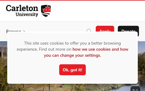 Carleton University status preview image