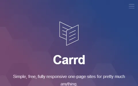 Carrd status preview image
