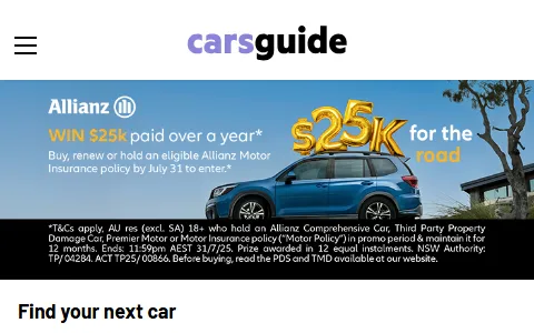 CarsGuide status preview image