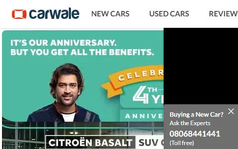 CarWale status preview image