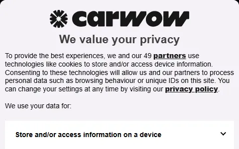 Carwow status preview image