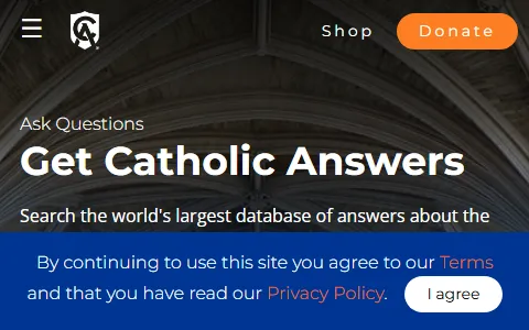 Catholic Answers status preview image