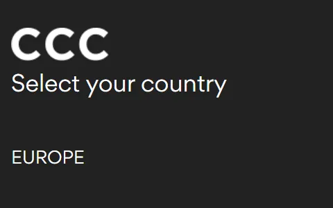 CCC Europe status preview image