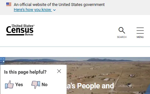 Census.gov status preview image