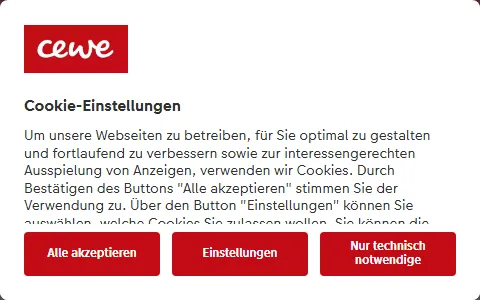 CEWE status preview image