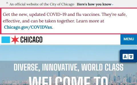 Chicago.gov status preview image