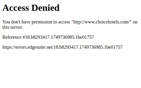 Choicehotels status preview image