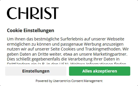 Christ.de status preview image