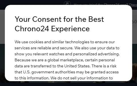 Chrono24 status preview image