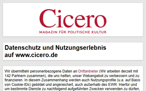 Cicero status preview image
