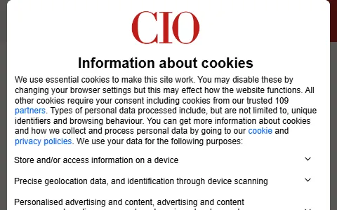 CIO status preview image