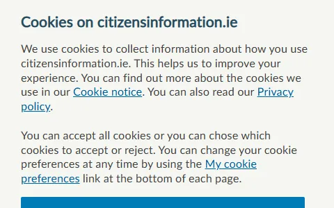 Citizens Information status preview image