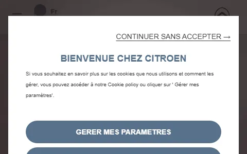 Citroën status preview image
