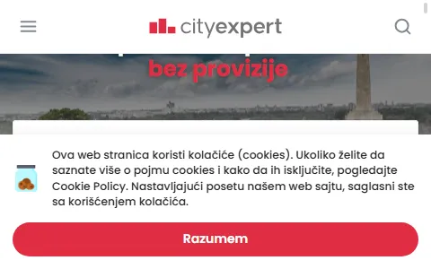 Cityexpert.rs status preview image