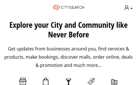 CitySearch UAE status preview image