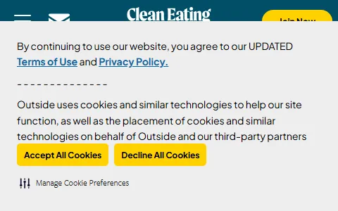 Clean Eating status preview image