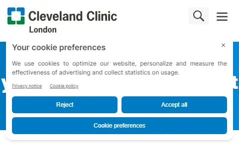 Cleveland Clinic London status preview image