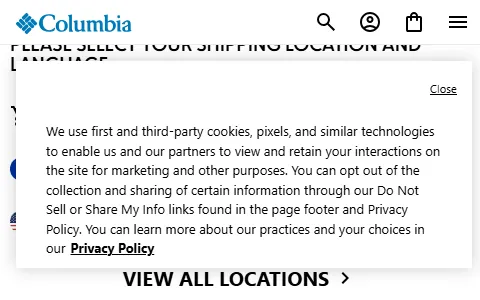 Columbia status preview image