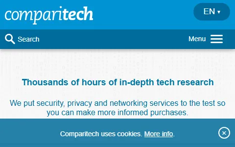 Comparitech status preview image