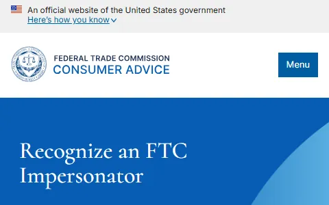 Consumer.ftc.gov status preview image