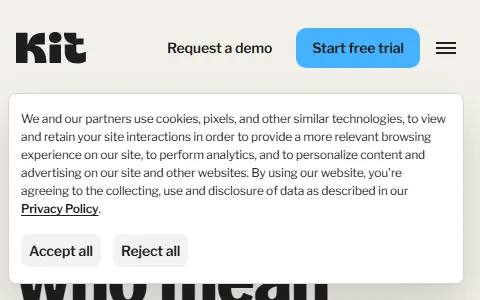 ConvertKit status preview image
