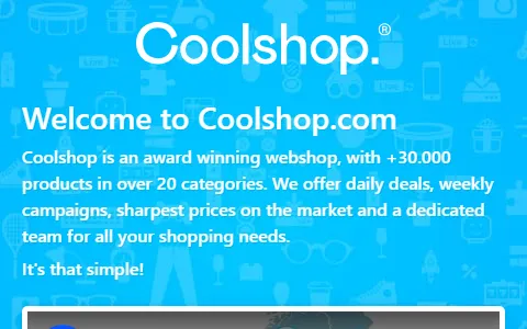 Coolshop status preview image