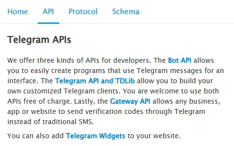 Telegram Core status preview image