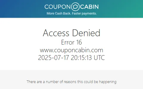 Couponcabin status preview image