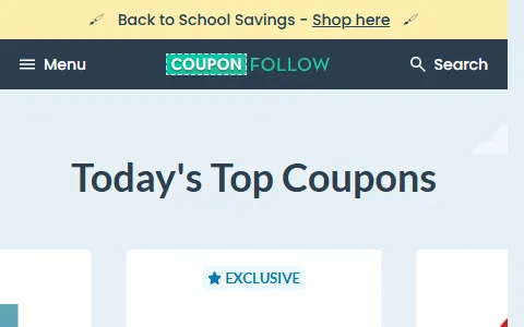 CouponFollow status preview image