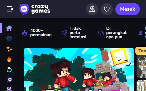 Crazygames.co.id status preview image