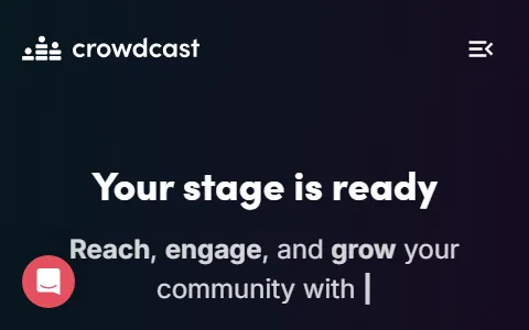 Crowdcast status preview image