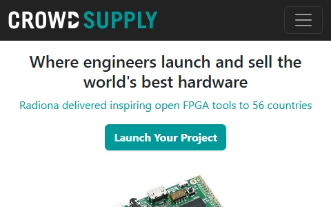 Crowdsupply status preview image