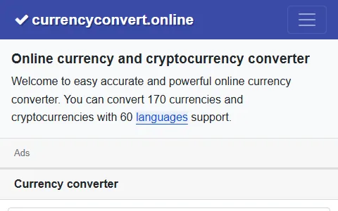 Currencyconvert status preview image