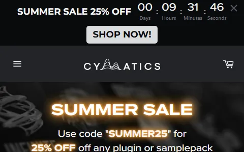 Cymatics status preview image